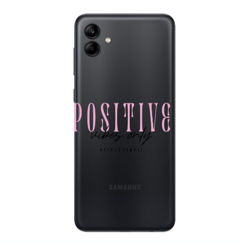 Samsung A04 Keep It Simple Transparent Silicone TPU Θήκη