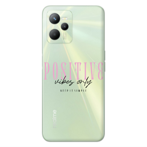 Realme C35 Keep It Simple Transparent Silicone TPU Θήκη