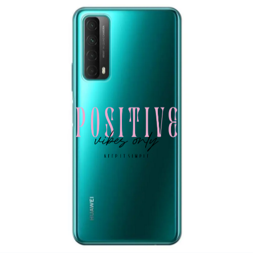 Huawei P Smart 2021 Keep It Simple Transparent Silicone TPU Θήκη