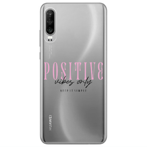 Huawei P30 Keep It Simple Transparent Silicone TPU Θήκη