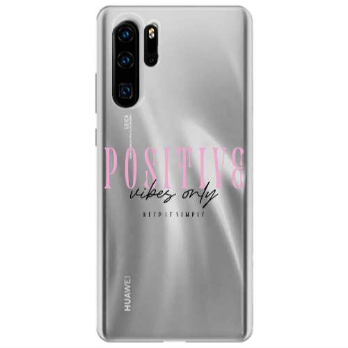 Huawei P30 Pro Keep It Simple Transparent Silicone TPU Θήκη