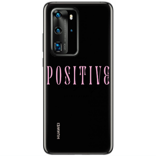 Huawei P40 Pro Keep It Simple Transparent Silicone TPU Θήκη