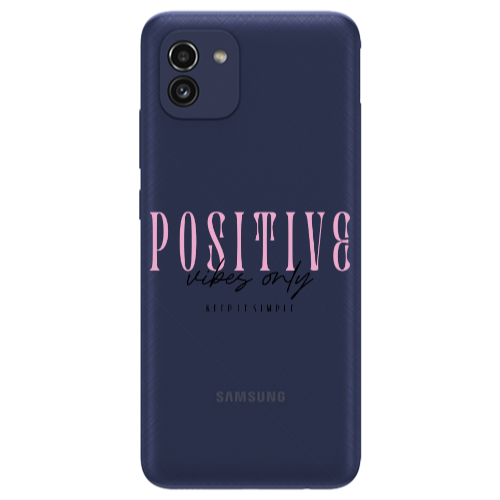 Samsung A03 Keep It Simple Transparent Silicone TPU Θήκη