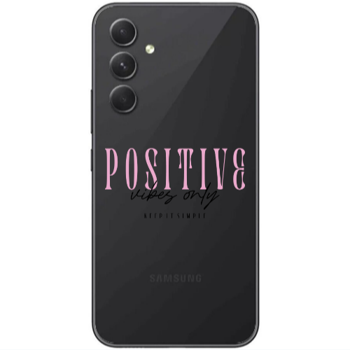 Samsung Galaxy A25 Keep It Simple Transparent Silicone TPU Θήκη