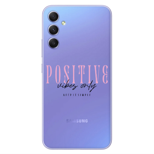 Samsung A25 Keep It Simple Transparent Silicone TPU Θήκη