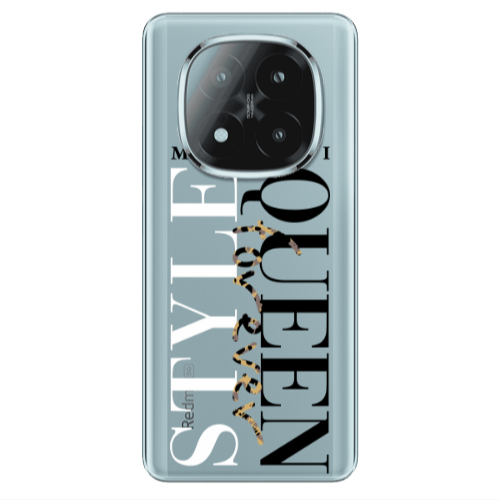 Xiaomi Redmi Note 14 Pro + 5g Mini Quen Forever Transparent Silicone TPU Θήκη