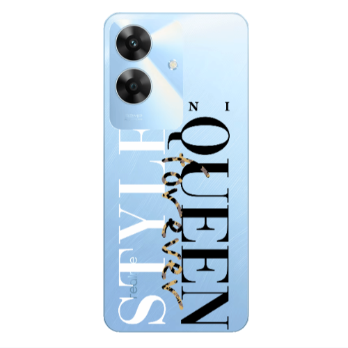 Realme Note 60 Mini Quen Forever Transparent Silicone TPU Θήκη