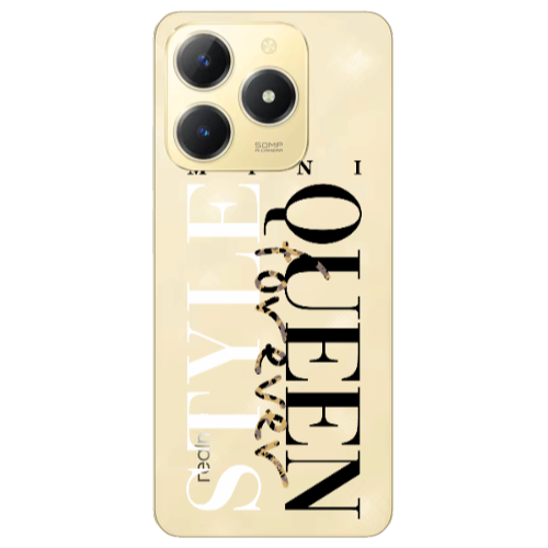 Realme C61 Mini Quen Forever Transparent Silicone TPU Θήκη