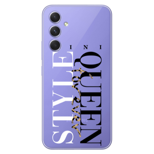 Samsung A56 Mini Quen Forever Transparent Silicone TPU Θήκη