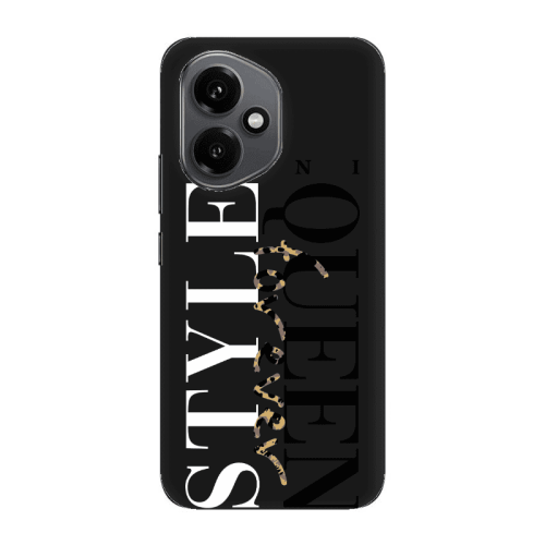 Honor Magic 400 Mini Quen Forever Black Colored Silicone TPU Θήκη