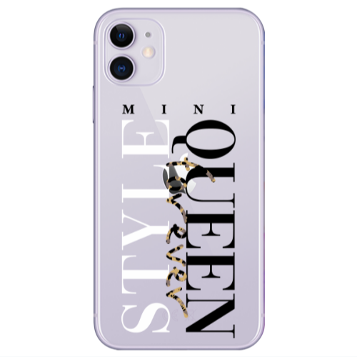 Apple iPhone 11  Mini Quen Forever Transparent Silicone TPU Θήκη