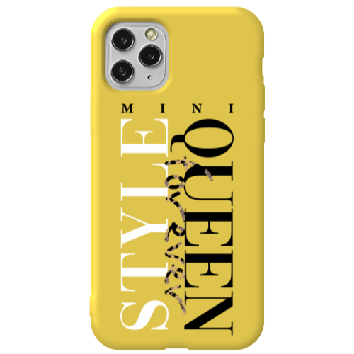 Apple iPhone 11 Pro Mini Quen Forever Yellow Colored Silicone TPU Θήκη