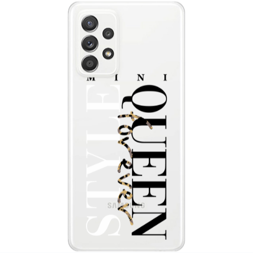 Samsung A53 Mini Quen Forever Transparent Silicone TPU Θήκη
