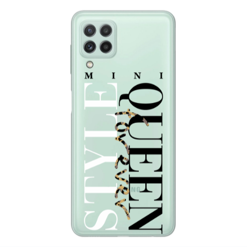 Samsung A22 4G Mini Quen Forever Transparent Silicone TPU Θήκη