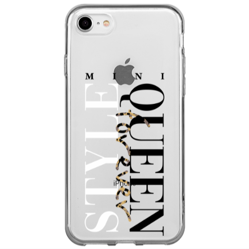 Apple iPhone 7 Mini Quen Forever Transparent Silicone TPU Θήκη