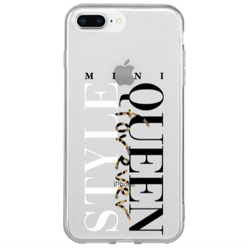 Apple iPhone 7 Plus Mini Quen Forever Transparent Silicone TPU Θήκη