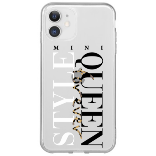 Apple iPhone 12 Mini Mini Quen Forever Transparent Silicone TPU Θήκη