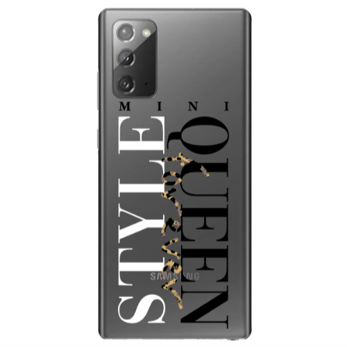 Samsung Note 20 Mini Quen Forever Transparent Silicone TPU Θήκη