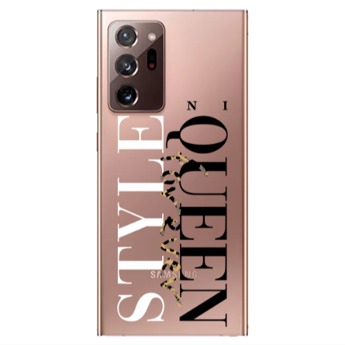 Samsung Note 20 Ultra Mini Quen Forever Transparent Silicone TPU Θήκη