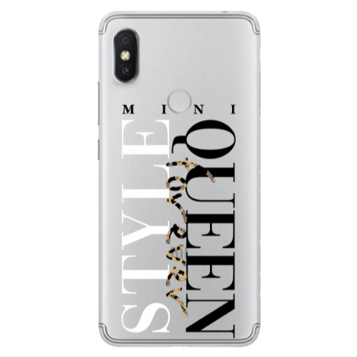 Xiaomi Redmi S2 Mini Quen Forever Transparent Silicone TPU Θήκη