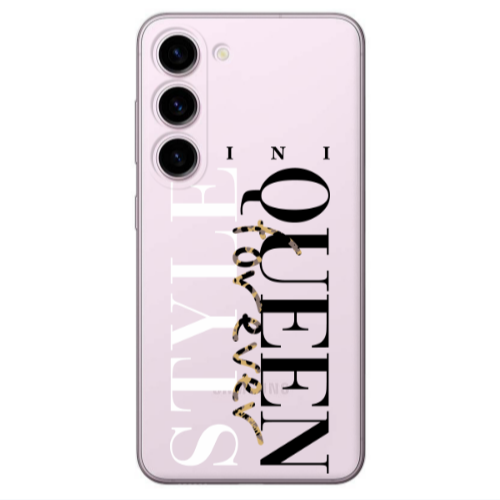 Samsung S23 Plus Mini Quen Forever Transparent Silicone TPU Θήκη