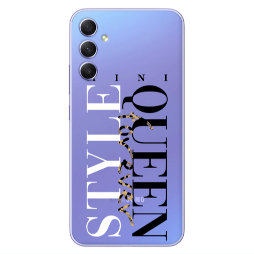 Samsung A34 Mini Quen Forever Transparent Silicone TPU Θήκη
