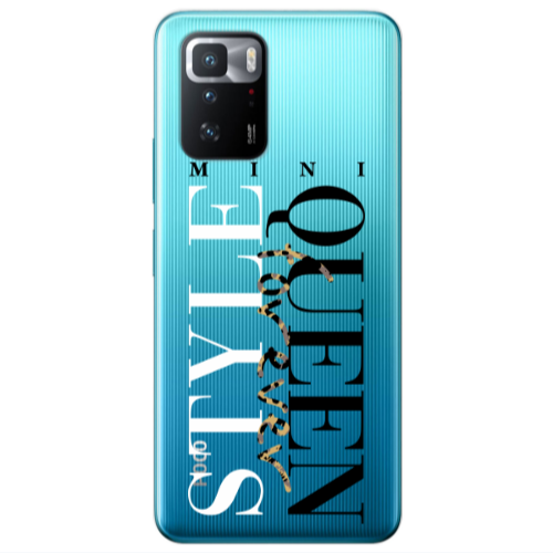 Xiaomi Poco X3 GT Mini Quen Forever Transparent Silicone TPU Θήκη