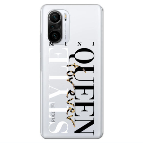 Xiaomi Poco F3 Mini Quen Forever Transparent Silicone TPU Θήκη