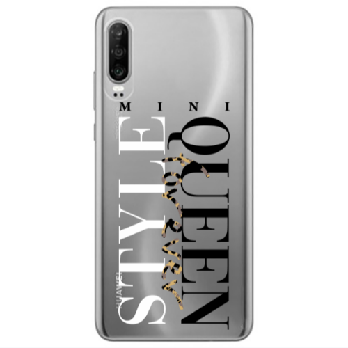 Huawei P30 Mini Quen Forever Transparent Silicone TPU Θήκη