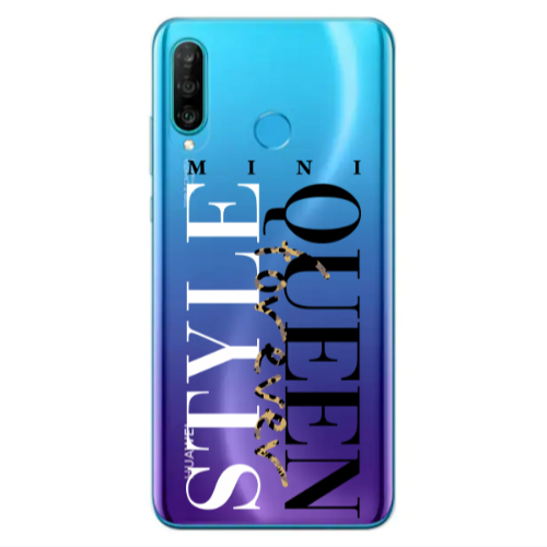 Huawei P30 Lite Mini Quen Forever Transparent Silicone TPU Θήκη