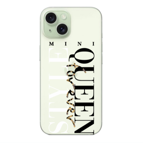 Apple iPhone 15 Mini Quen Forever Transparent Silicone TPU Θήκη