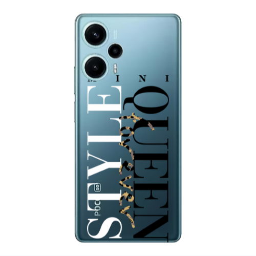 Xiaomi Poco F5 Mini Quen Forever Transparent Silicone TPU Θήκη