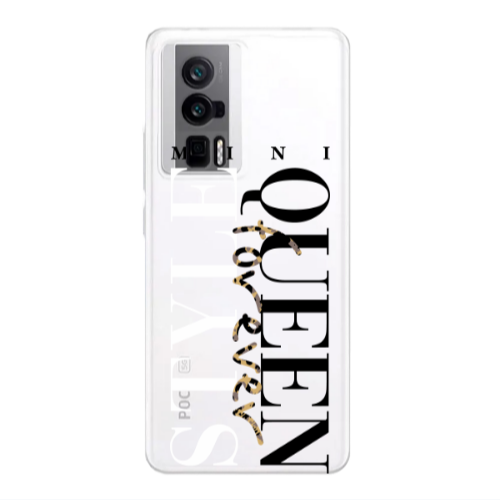 Xiaomi Poco F5 Pro Mini Quen Forever Transparent Silicone TPU Θήκη