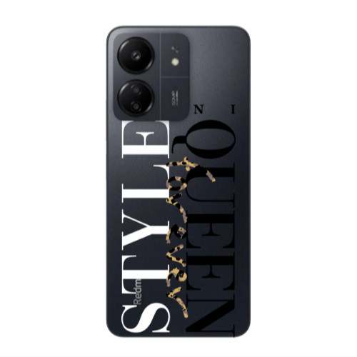 Xiaomi Redmi 13C Mini Quen Forever Transparent Silicone TPU Θήκη