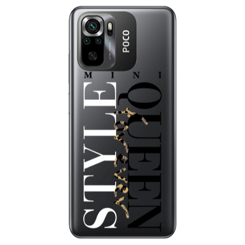 Xiaomi Poco M5 s Mini Quen Forever Transparent Silicone TPU Θήκη