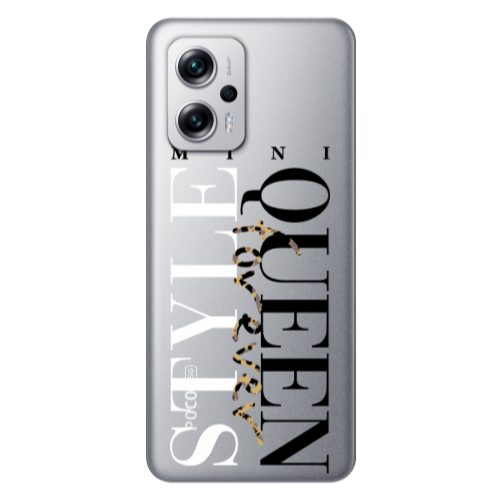 Xiaomi Poco X4 GT Mini Quen Forever Transparent Silicone TPU Θήκη