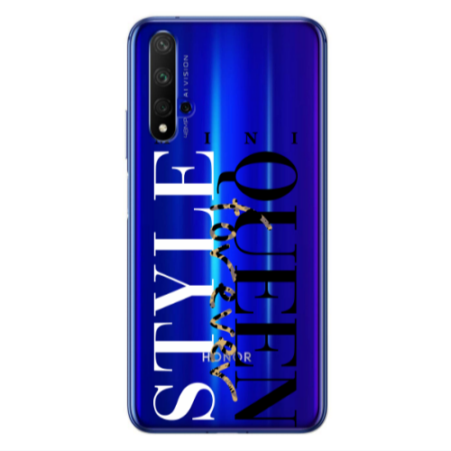 Huawei Nova 5 T Mini Quen Forever Transparent Silicone TPU Θήκη