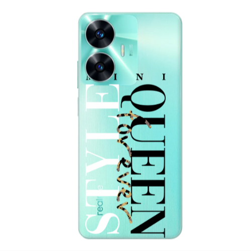 Realme C55 Mini Quen Forever Transparent Silicone TPU Θήκη