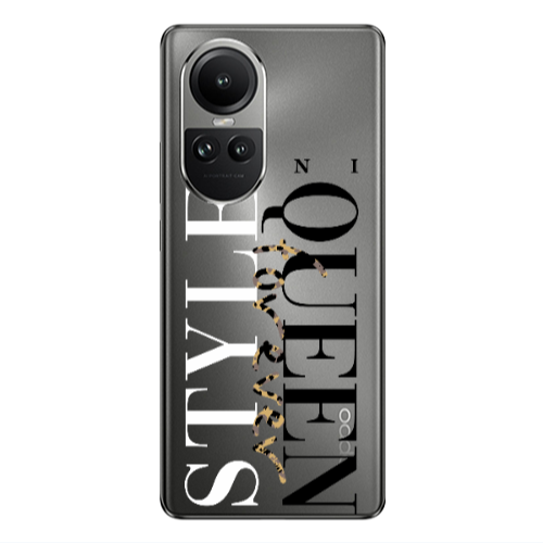 Oppo Reno10 5G Mini Quen Forever Transparent Silicone TPU Θήκη
