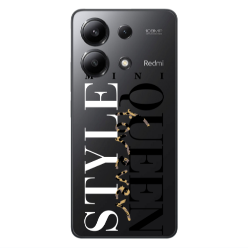 Xiaomi Redmi Note 13 4G Mini Quen Forever Transparent Silicone TPU Θήκη