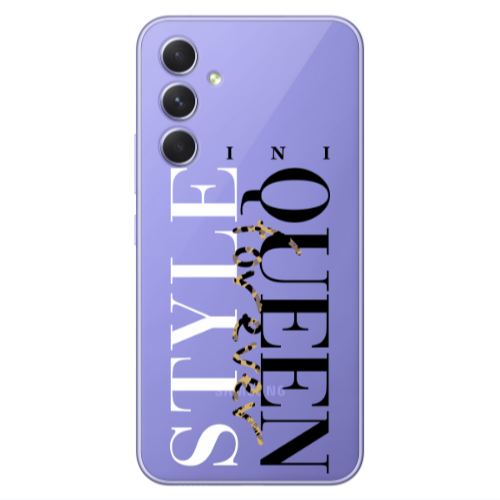 Samsung A55 Mini Quen Forever Transparent Silicone TPU Θήκη