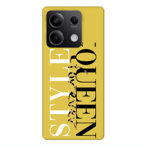 Xiaomi Redmi Note 13Pro 5G Mini Quen Forever Yellow Colored Silicone TPU Θήκη