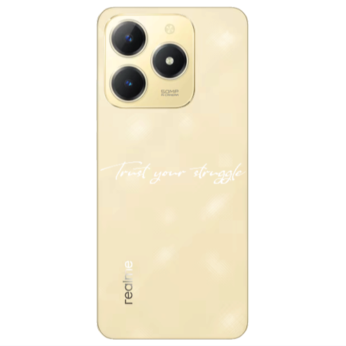 Realme C61 Trust your struggle Transparent Silicone TPU Θήκη
