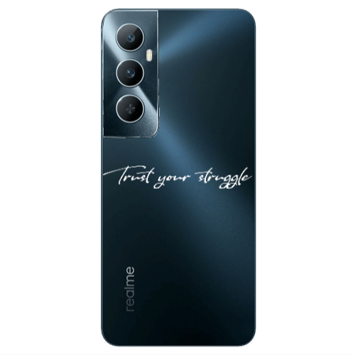 Realme C65 Trust your struggle Transparent Silicone TPU Θήκη
