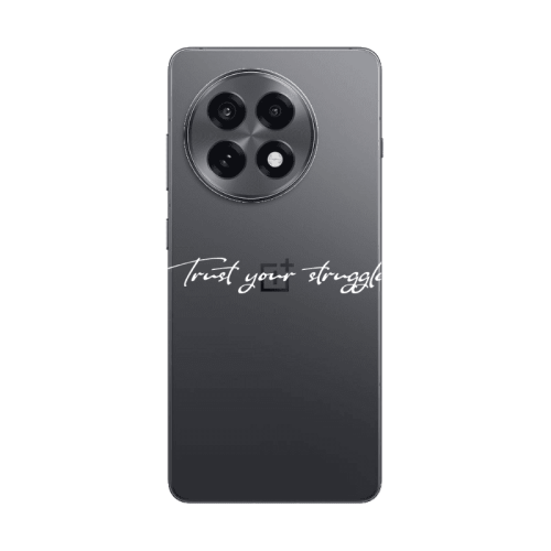 Oneplus 13 5G Trust your struggle Transparent Silicone TPU Θήκη