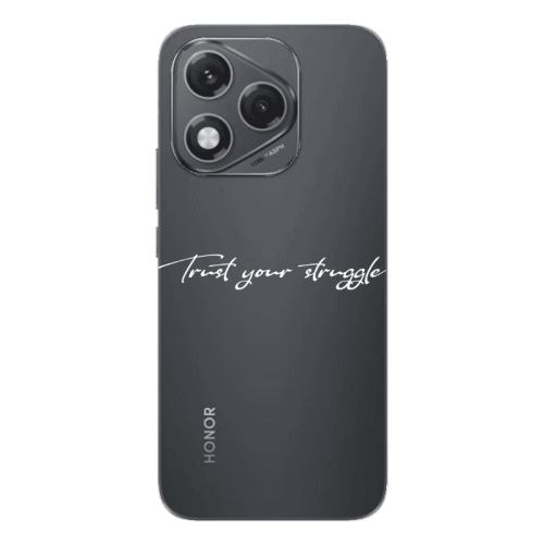 Honor 400 Lite Trust your struggle Transparent Silicone TPU Θήκη