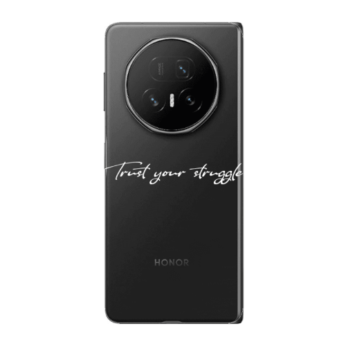 Honor Magic V5 Trust your struggle Transparent Silicone TPU Θήκη