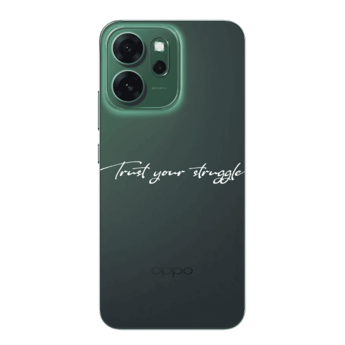 Oppo 14 F Trust your struggle Transparent Silicone TPU Θήκη