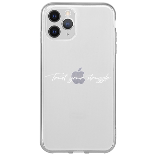 Apple iPhone 13 Pro Max Trust your struggle Transparent Silicone TPU Θήκη