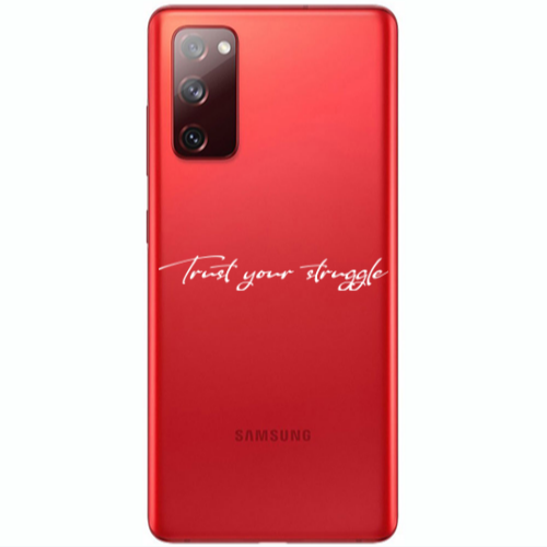 Samsung S20 FE Trust your struggle Transparent Silicone TPU Θήκη